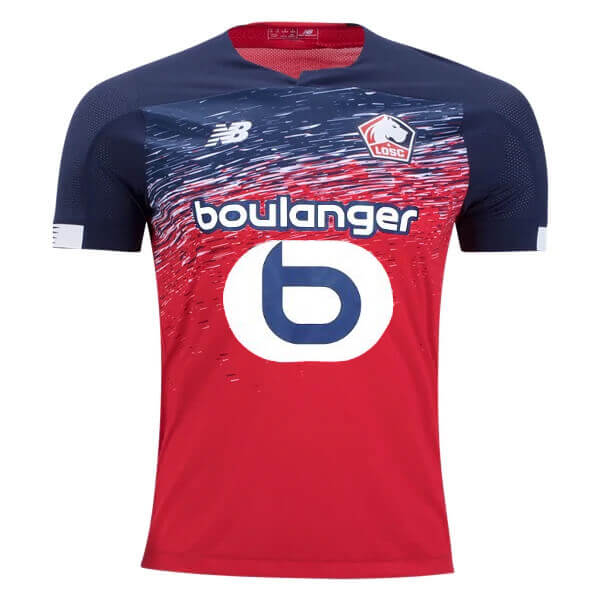 2019/2020 New Balance Lille OSC Home Jersey Men Adult Fan Version