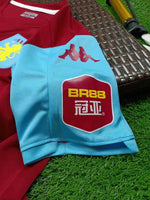 2019/2020 Kappa Aston Villa Home Soccer Jersey Men Adult Fan Version