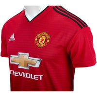 2018/19 Adidas Manchester United Home Jersey Men Adult Fan Version