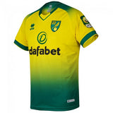 2019/2020 Errea Norwich City Home Soccer Jersey Men Adult Fan Version