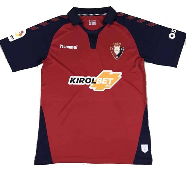 2019/2020 Hummel Osasuna Home Soccer Jersey Men Adult Fan Version