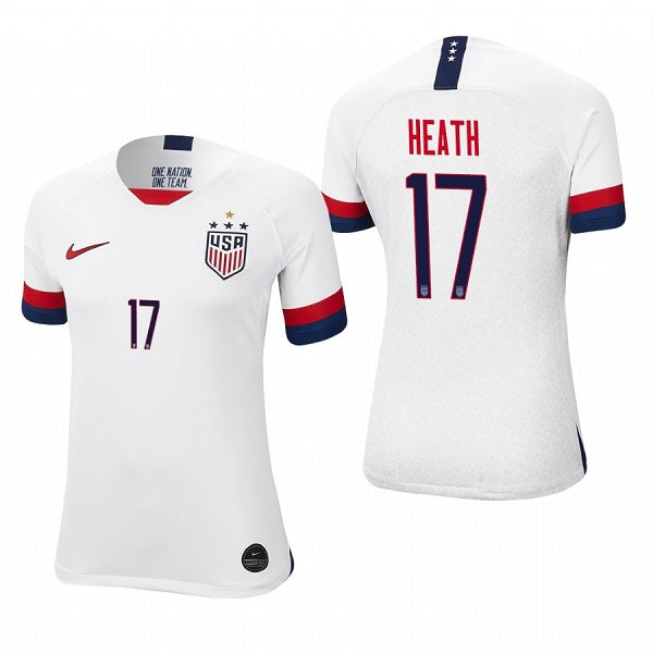 2019/2020 Nike 4 Star USA Home Soccer Jersey Women Adult Tobin Heath #17