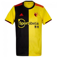 2019/2020 Adidas Watford Home Soccer Jersey Men Adult Fan Version